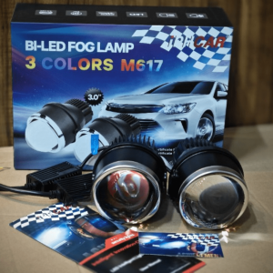 3 Color Bi-Led Fog lens with high/low Beam