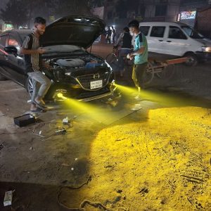 Tri-color Fog Bi LED Projector Lens
