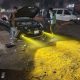 Tri-color Fog Bi LED Projector Lens