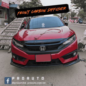 Universal Front carbon look Diffuser kit